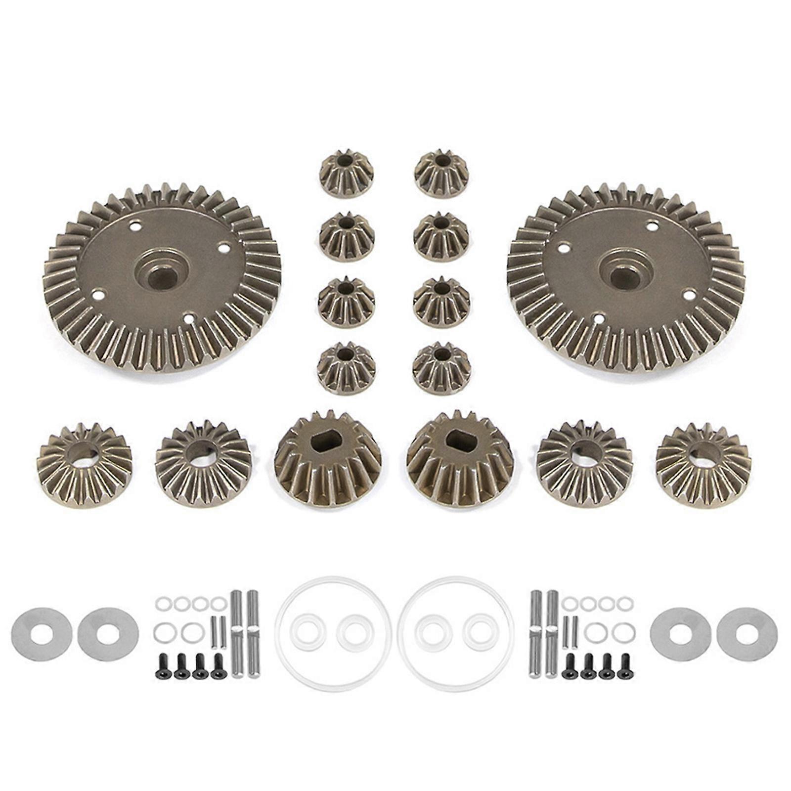 Differential Gear 39T XV02 TT02 MB01 BT01 XM01 Gear Accessories for Tamiya (Front and Rear Set of Differential Gears)