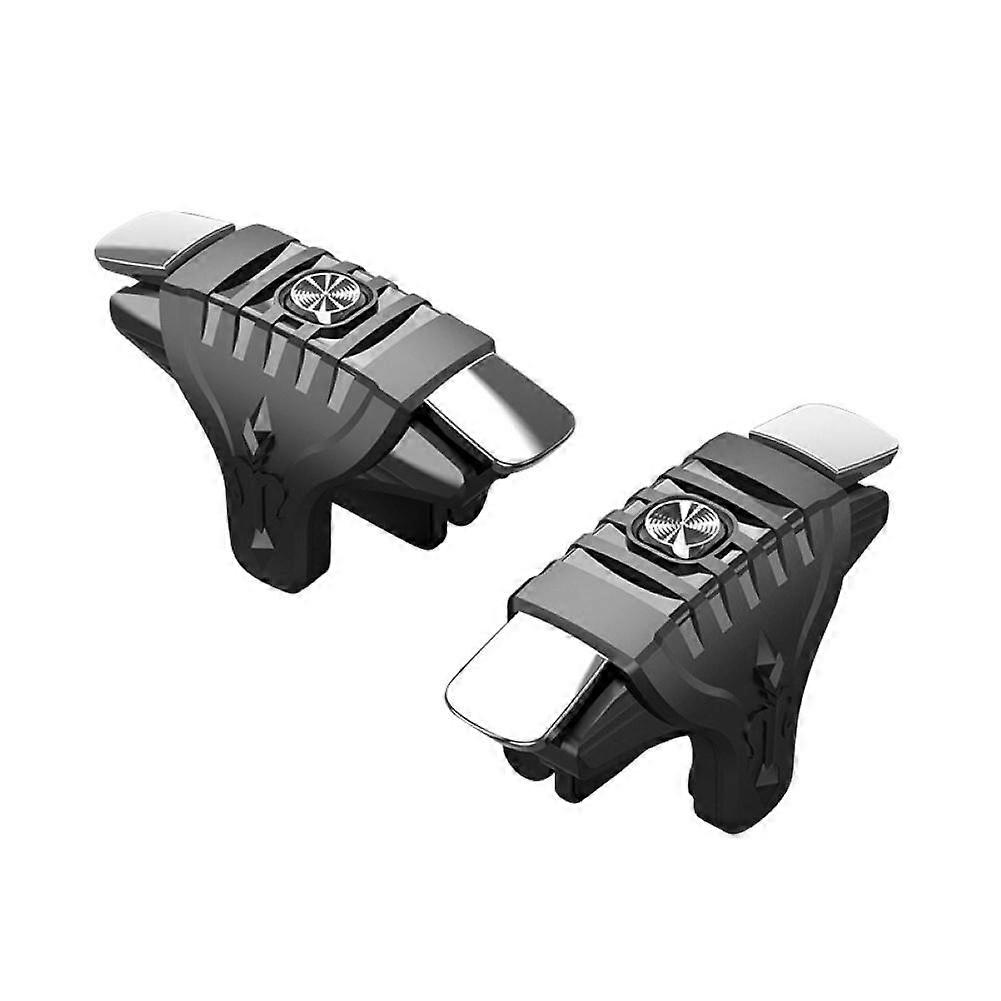 For PUBG 2Pcs F01 Metal Buttons Mobile Games Shooting Trigger Controller Gamepad