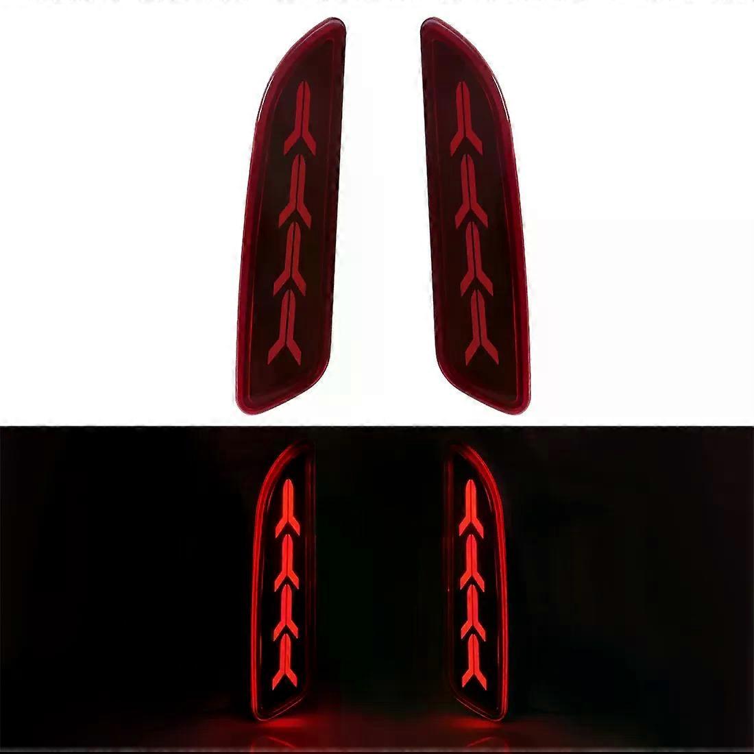 LED Rear Bumper Reflector Light For Toyota Corolla Cross 2020 2022 Car Strop Brake Warning Start-up Dynamic Turn Signal Lamp 12V