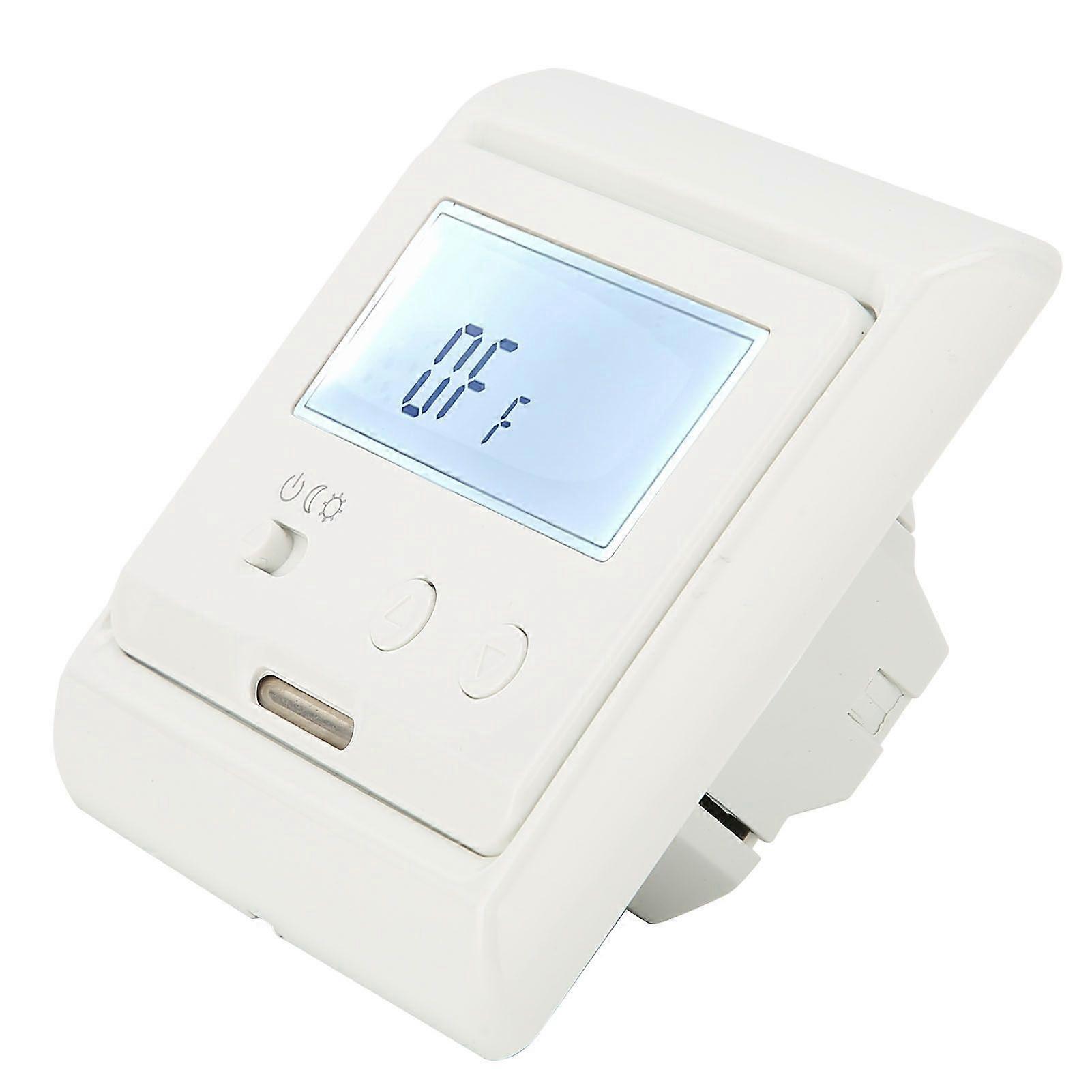 Digital Thermostat Water Floor Heating Temperature Controller Panel for Home Use AC180V230V