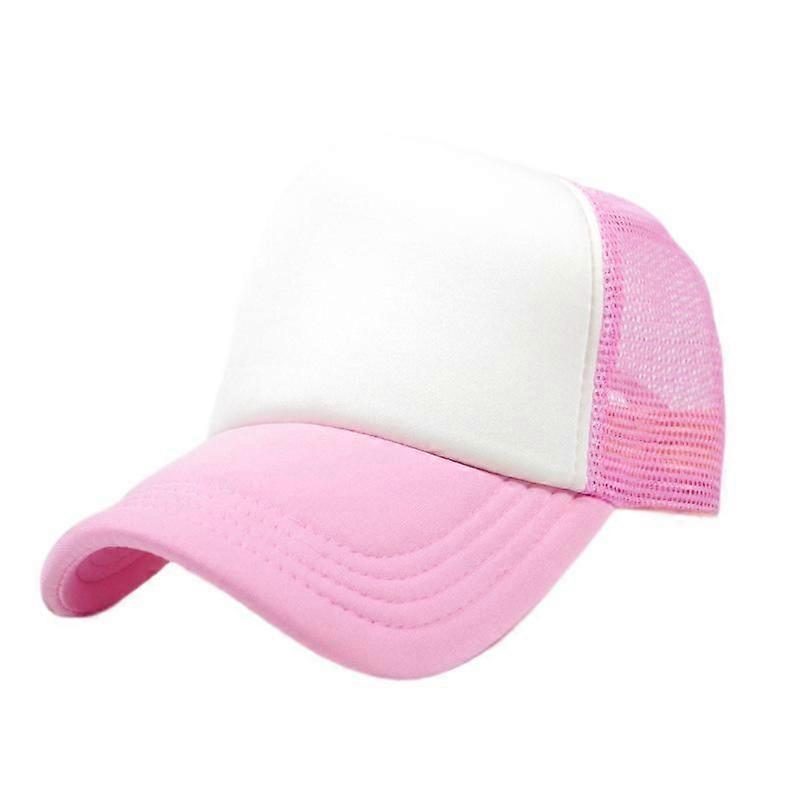 Wekity Two Tone Trucker Hat Summer Mesh Cap with Adjustable Snapback Strap