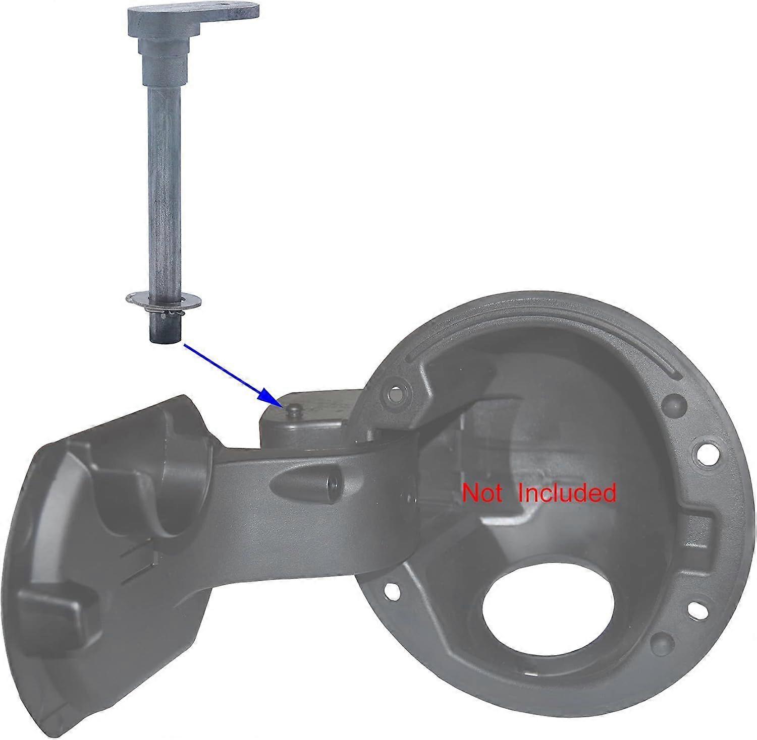 Fuel filler flap hinge pin compatible