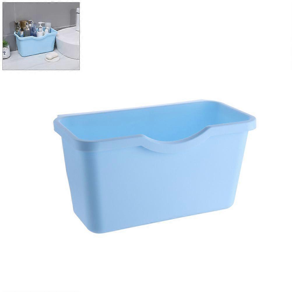 Kitchen Cabinet Door Plastic Basket Hanging Trash Can Waste Bin Garbage Bin Box