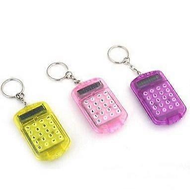 3PCS mini key ring calculator Electronic calculator for children student test