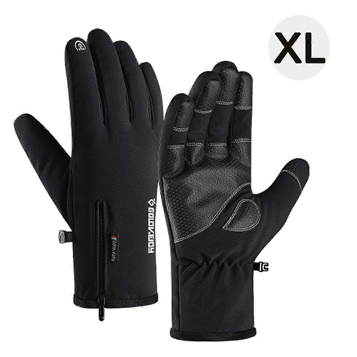 Windproof Thermal Motorcycle Gloves - Anti-slip, Touch Screen, Universal Fit