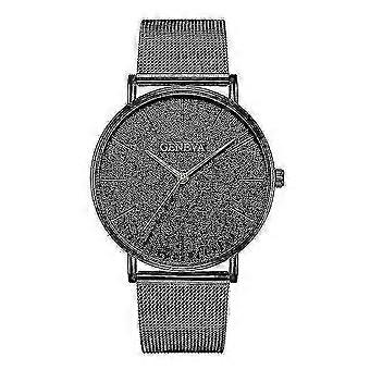 Women Mesh Belt Ultra-thin Fash , Women's Watchi
