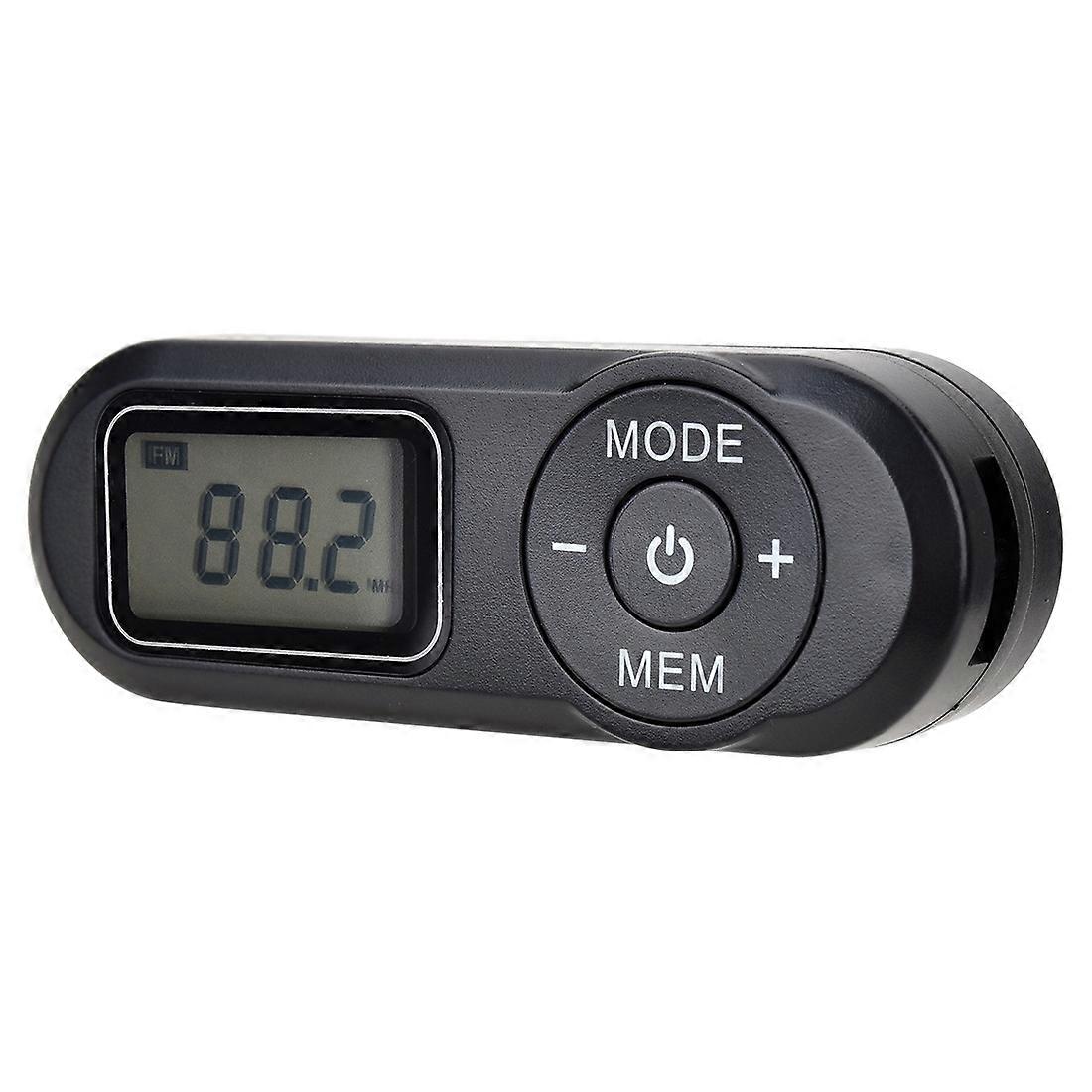 HRD-727 Portable LCD Display DSP FM Radio with Headset (Black)