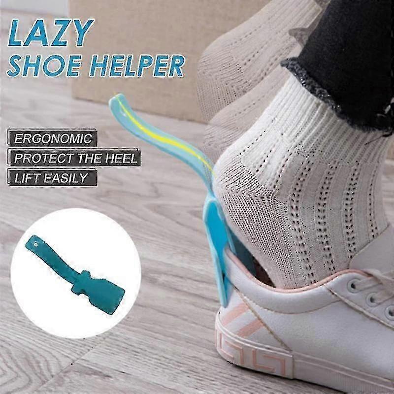 Shoe Horn, Durable Plastic Material, Ergonomic Design, with Hanging Hole for Easy Storage