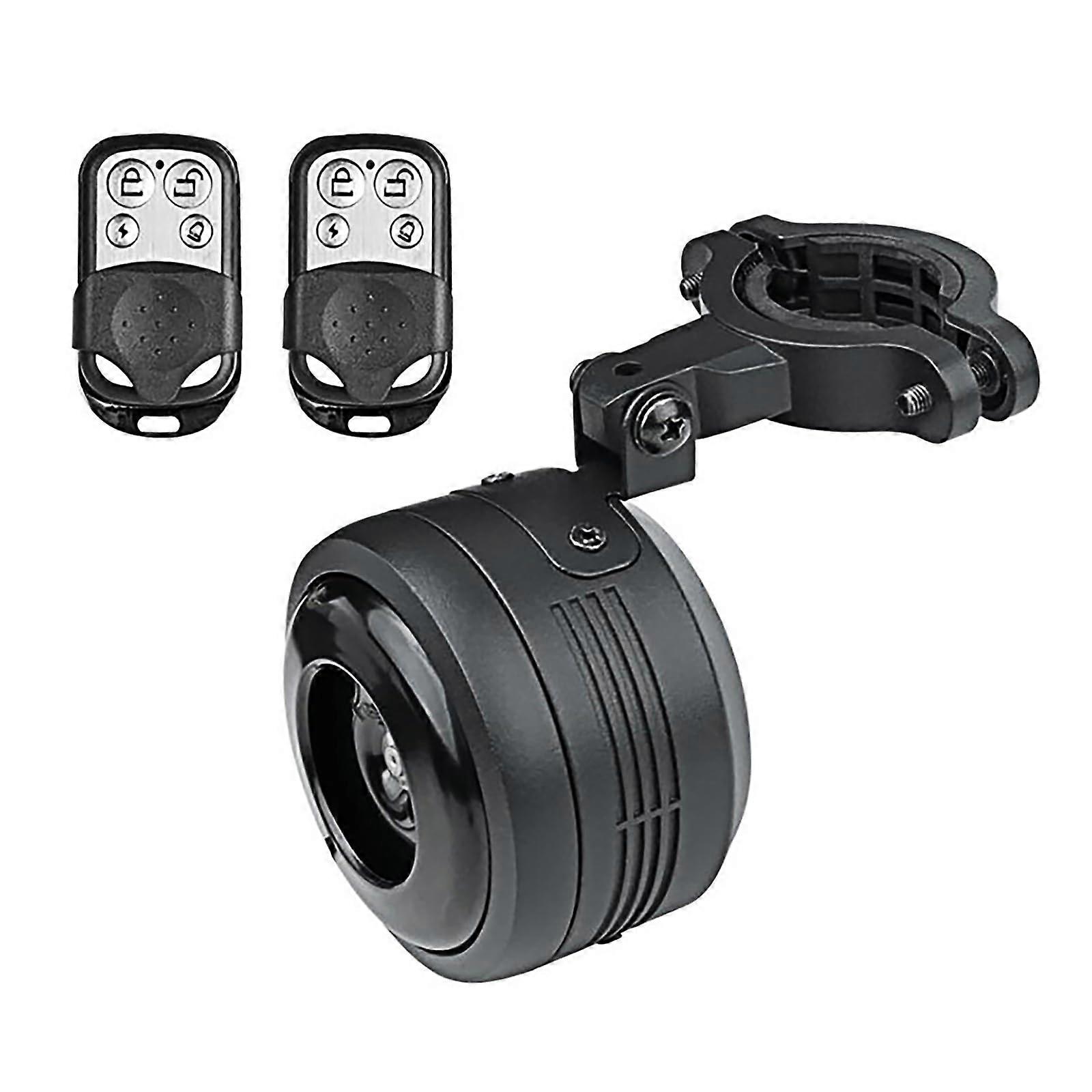 USB Rechargeable Bike Bell Alarm - Anti-Theft Vibration Sensor for Bicycles