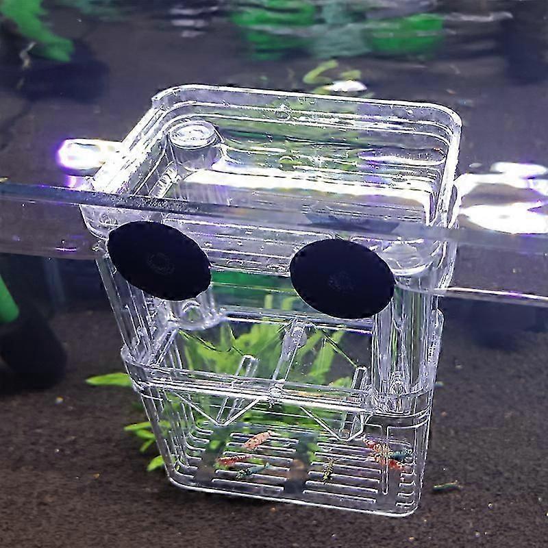 Aquarium Fish Hatchery Plastic Floating Fish Breeding Box Insulation Hatchery Box