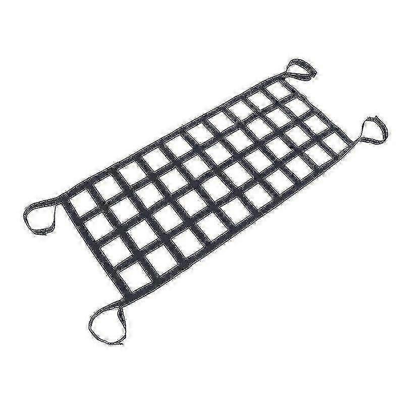 Black Motor Vehicle Cargo Net 1 Piece Storage Net Elastic Wire Net Seat Back Net Anti-Roll
