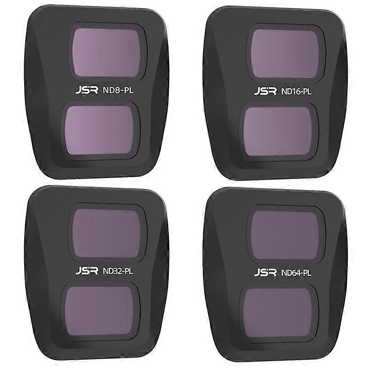 JUNESTAR JSR-1031-17 KB-4IN1 NDPL-8 / 16 / 32 / 64 Filter Set Compatible For DJI Air 3 Lightweight Lens Filters