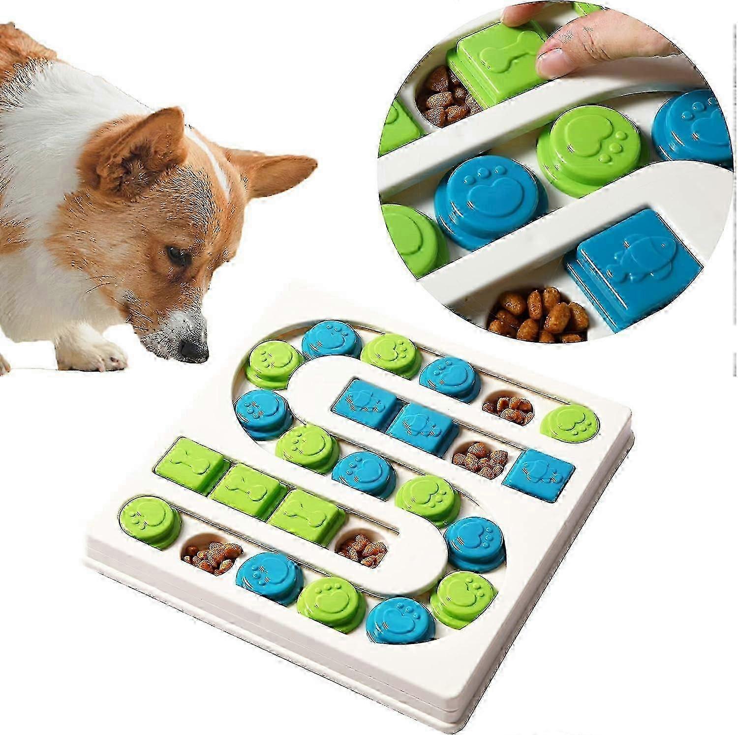 Treat Puzzle Feeder Toys for Dogs,Dog Slow Feeder,Interactive IQ Training and Mental Enrichment