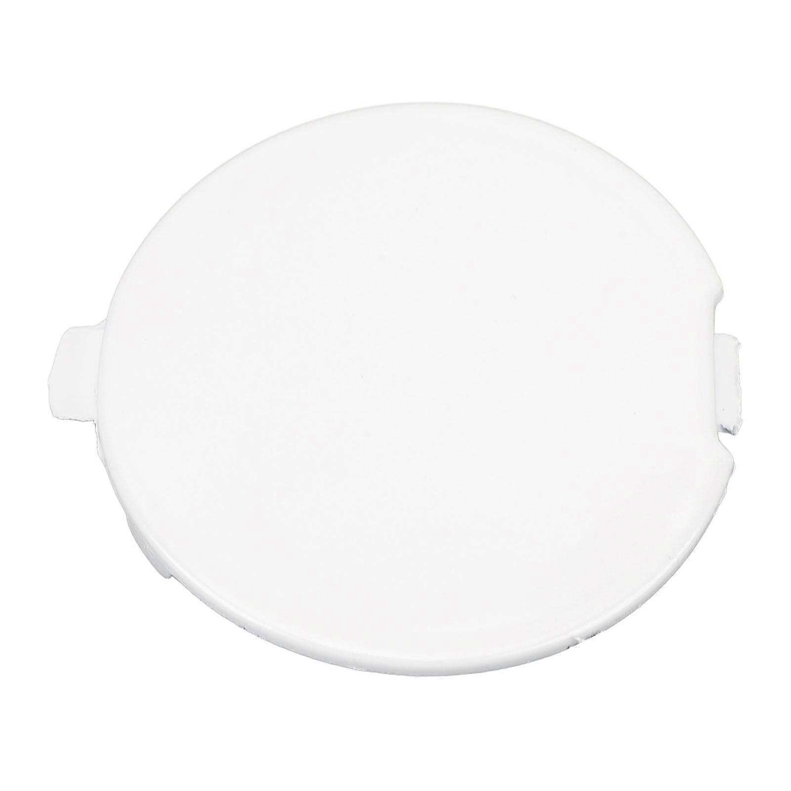 Front Bumper Tow Hook Eye Cover D10J‑50A12 Left Side High Hardness Stylish Look Tow Hook Cover Cap for CX‑3 2016 to 2021 White