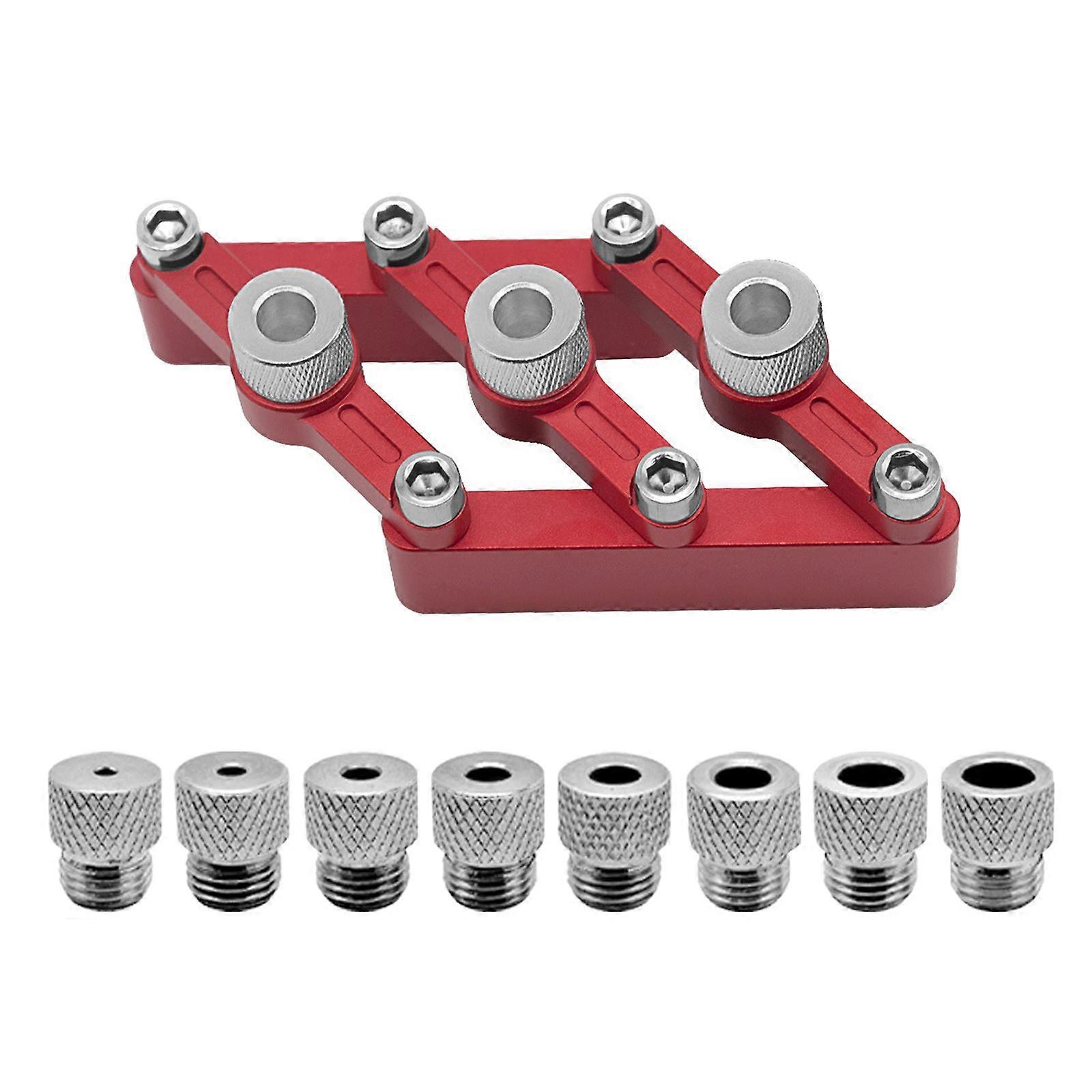 Woodworking Dowel Hole drill Guide, Self Centering Dowelling Jig, Adjustable