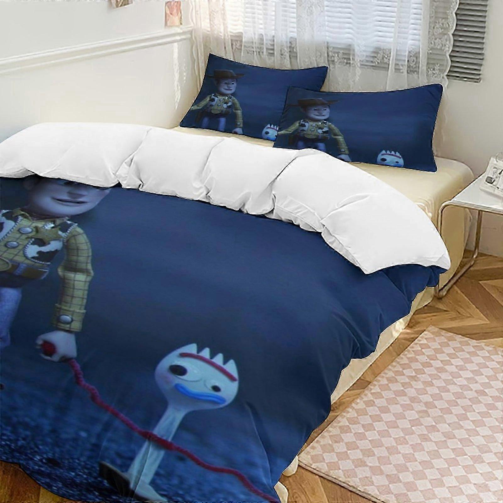 a3322 ملاءات السرير لعبة قصة الفراش مجموعة غطاء لحاف مجموعة موضوع الكرتون ملاءات سرير غرفة الأطفال iIP3322