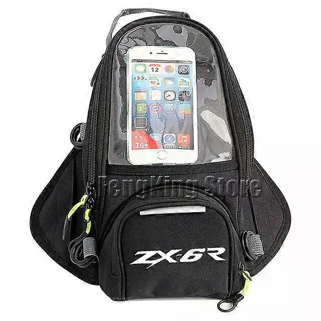 New Motorcycle Fuel Bag Mobile Phone Navigation Tank compatible for Kawa-saki Ninja ZX6R ZX-6R ZX 6R