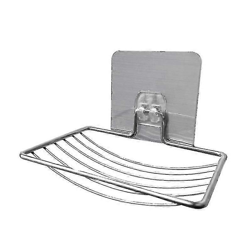 Wabjtam 2pcs Wall Mounted Soap Rack Bathroom