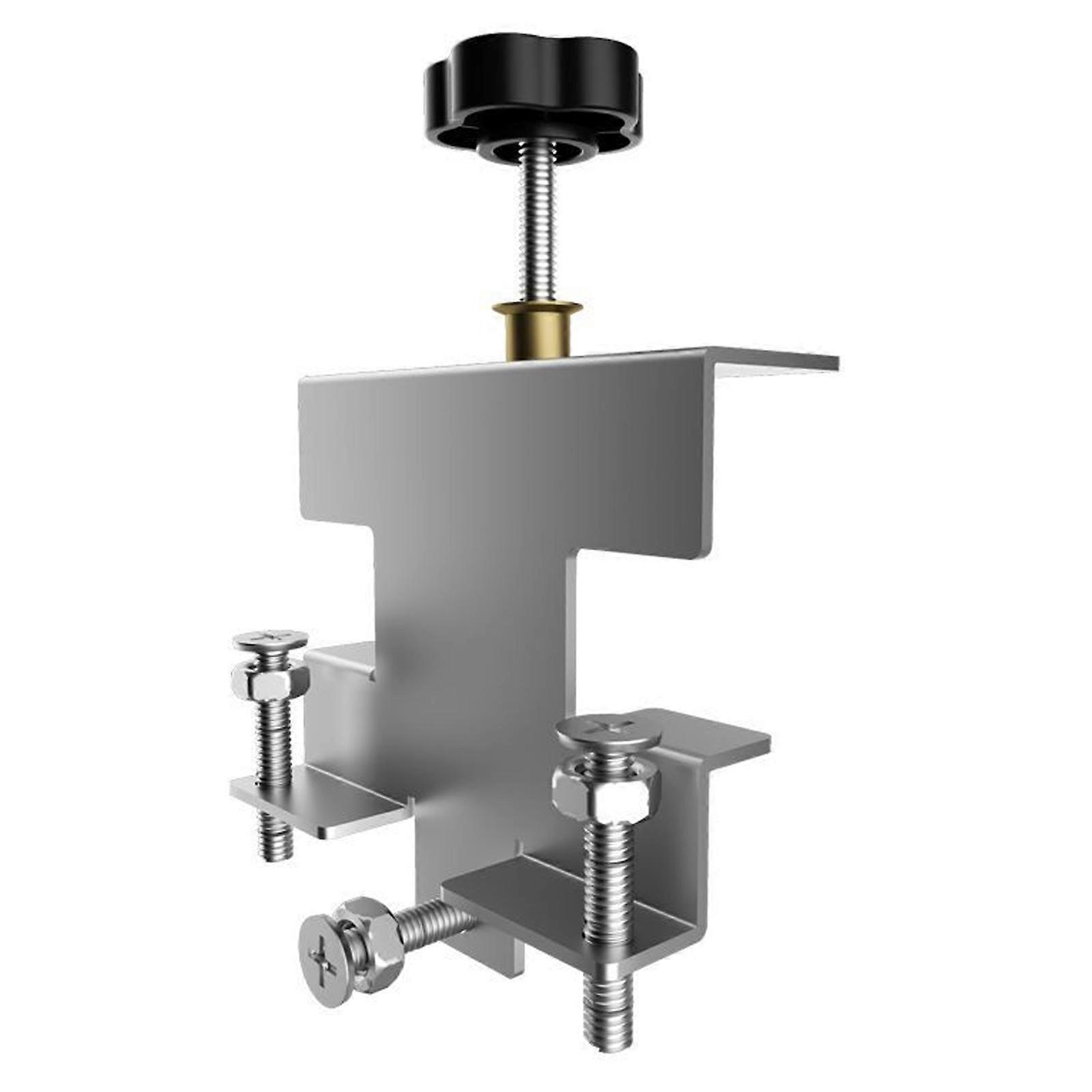 Cabinet Door Mounting Jig Panel Positioning Fixing Clamp Wood Board Handle Install Punching Locator Easy to Use