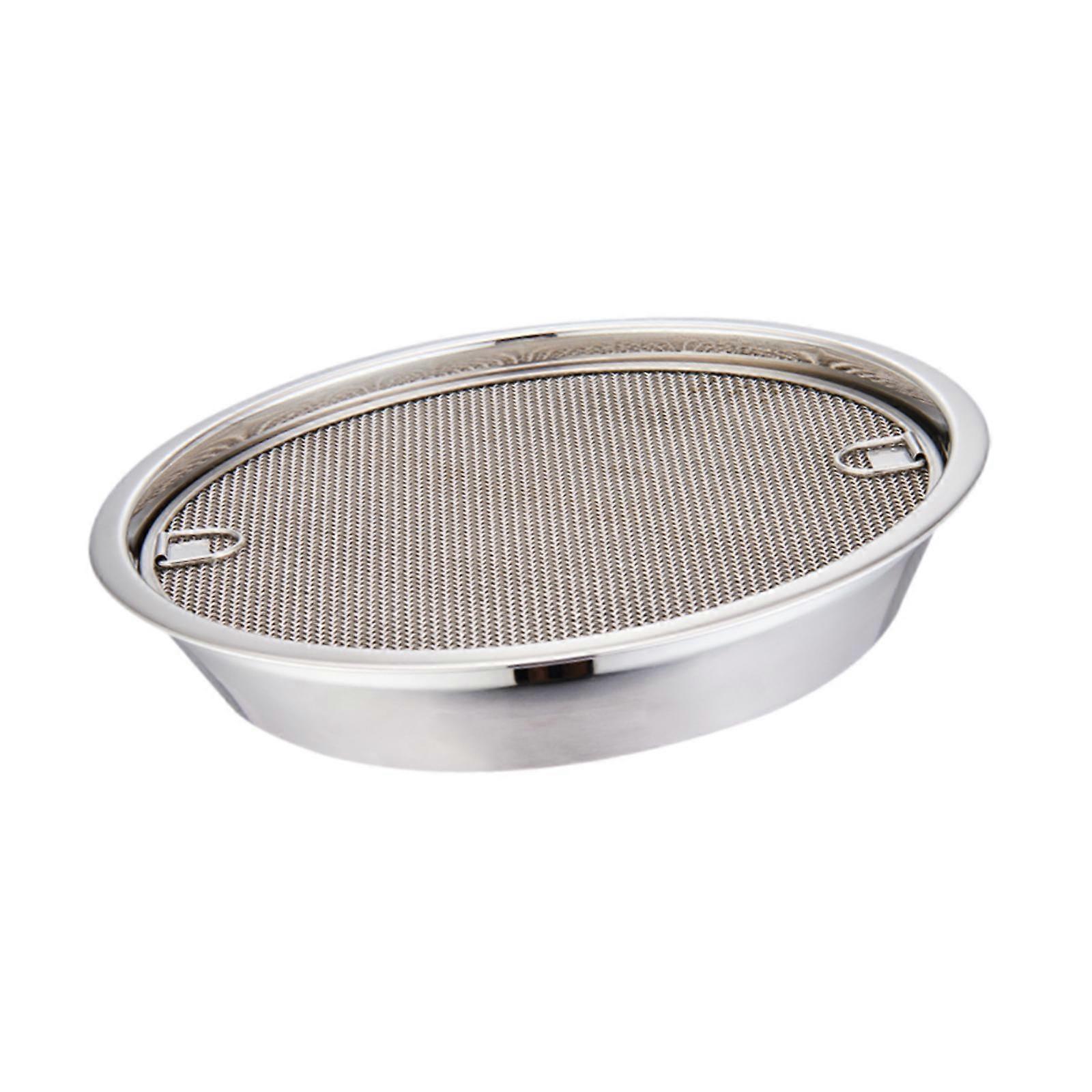 Oil Draining Net Frying Drainer Net Stainless Steel Colander Baking Sheet Fried