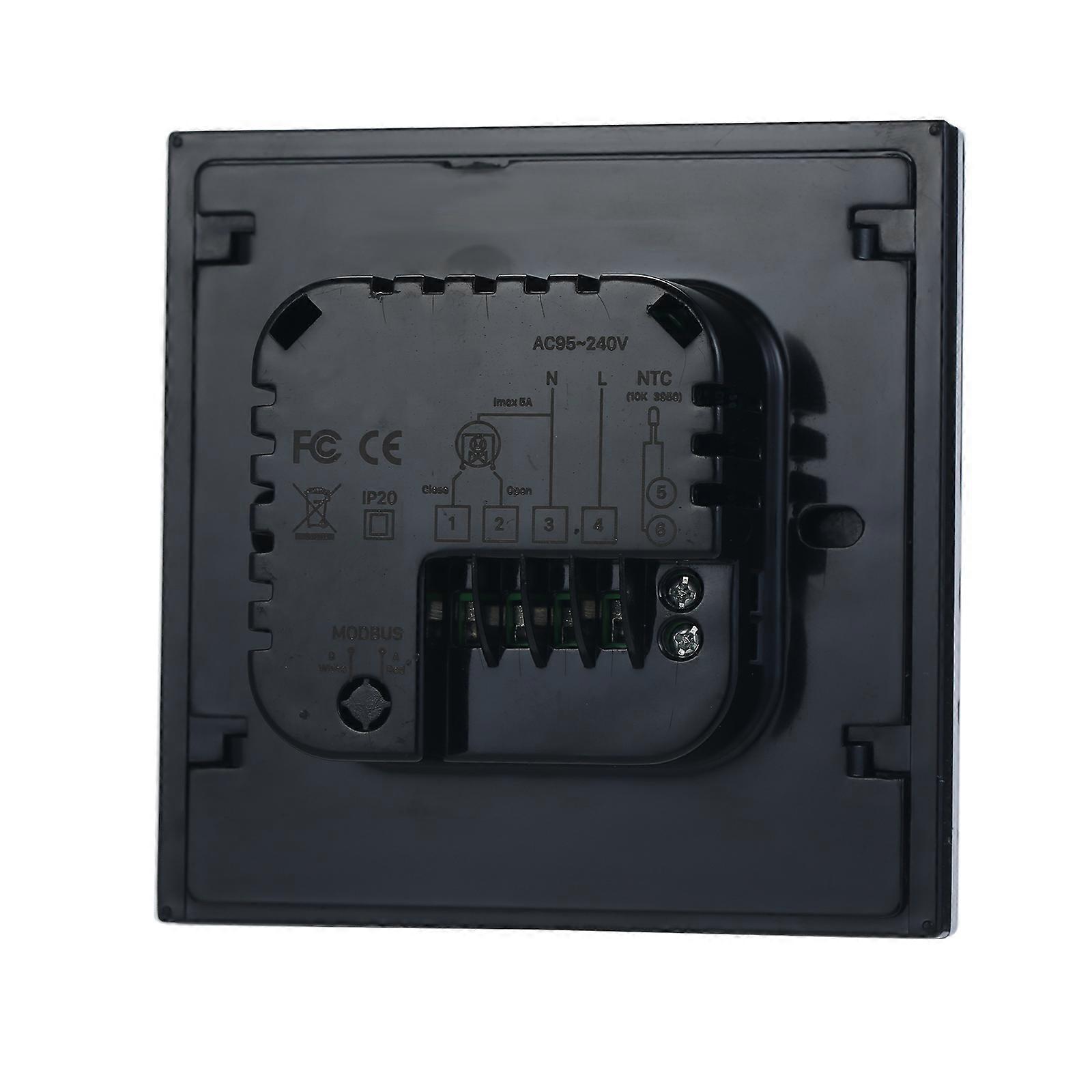 Thermostat Temperature Controller LCD Display Week Programmable for Water Heating for Household