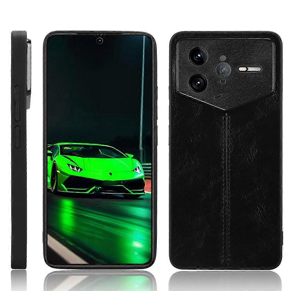 Cow Pattern Sewing Back Cover Phone Case