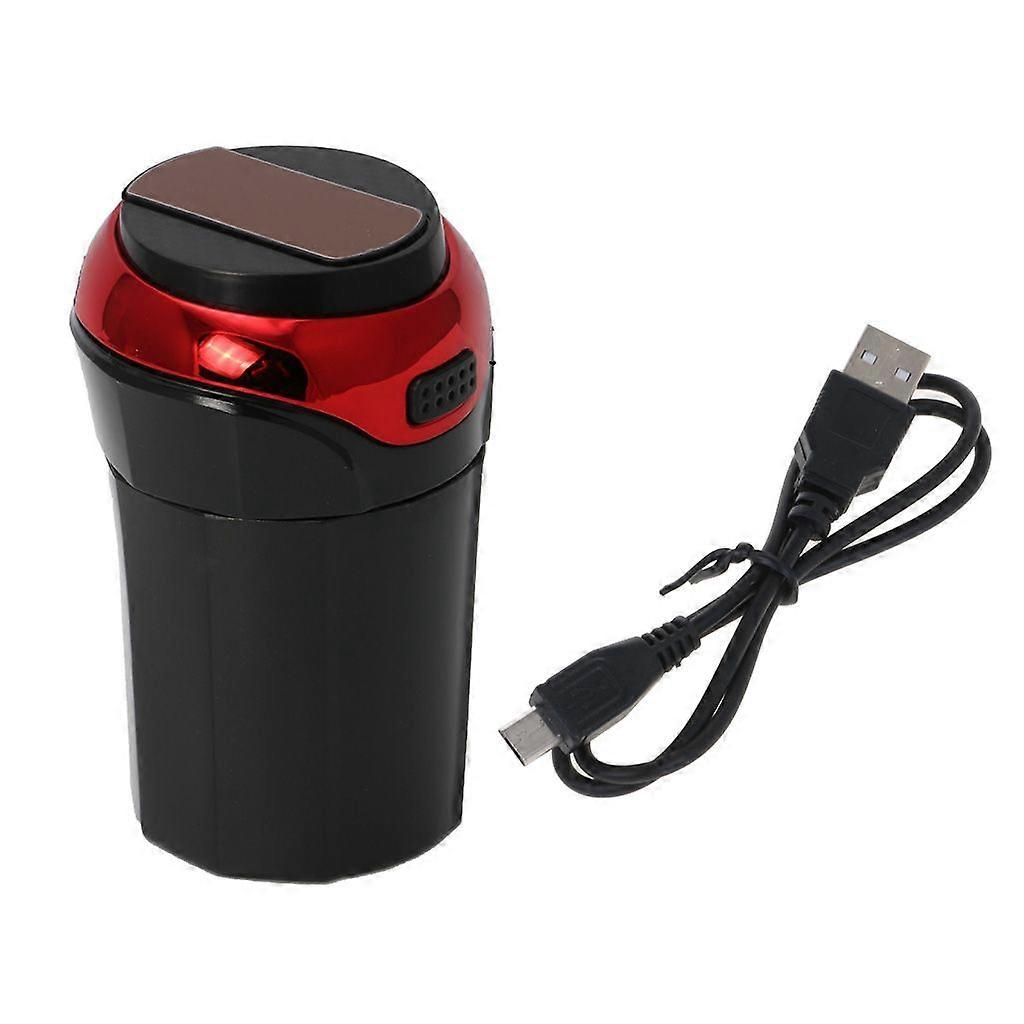 Easy Clean Up Detachable Auto Car Ashtray with LED Light and Cigarette Lighter