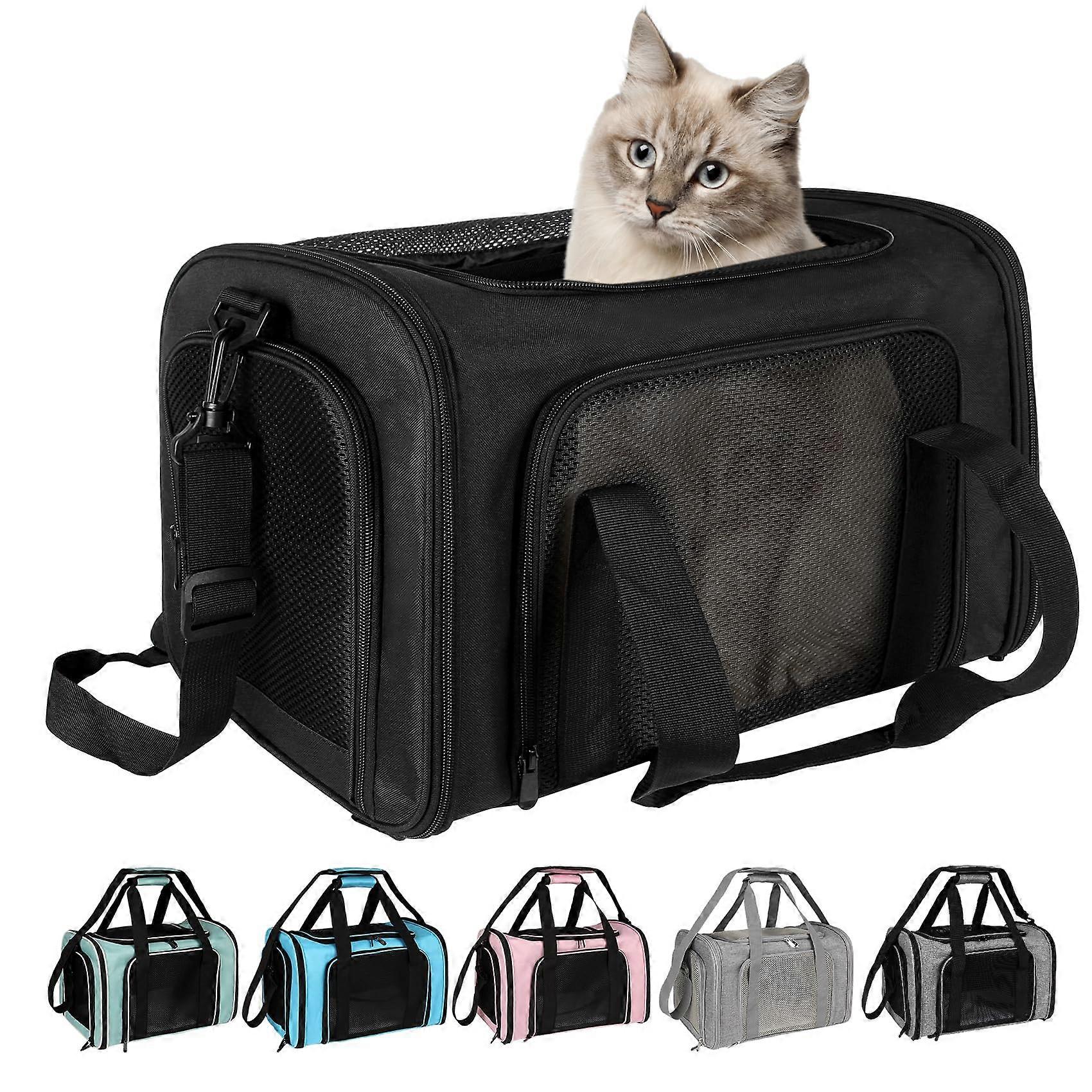 Soft Sided Foldable Airline Approved Travel Carrier Medium Size