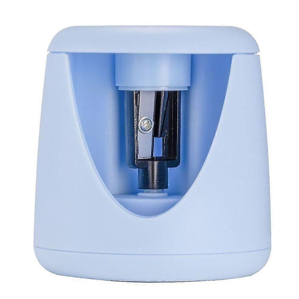 Electric Rotary Pencil Sharpener USB Charger Lithium Battery Pencil Sharpener for Office School Suplies Blue