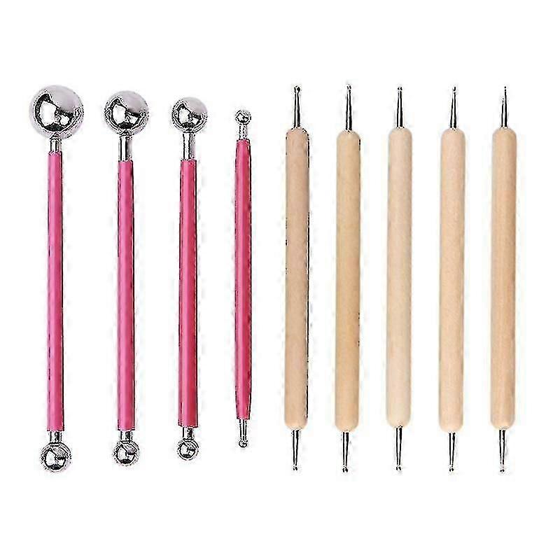 9 Pcs Mer Carving Diy Tools