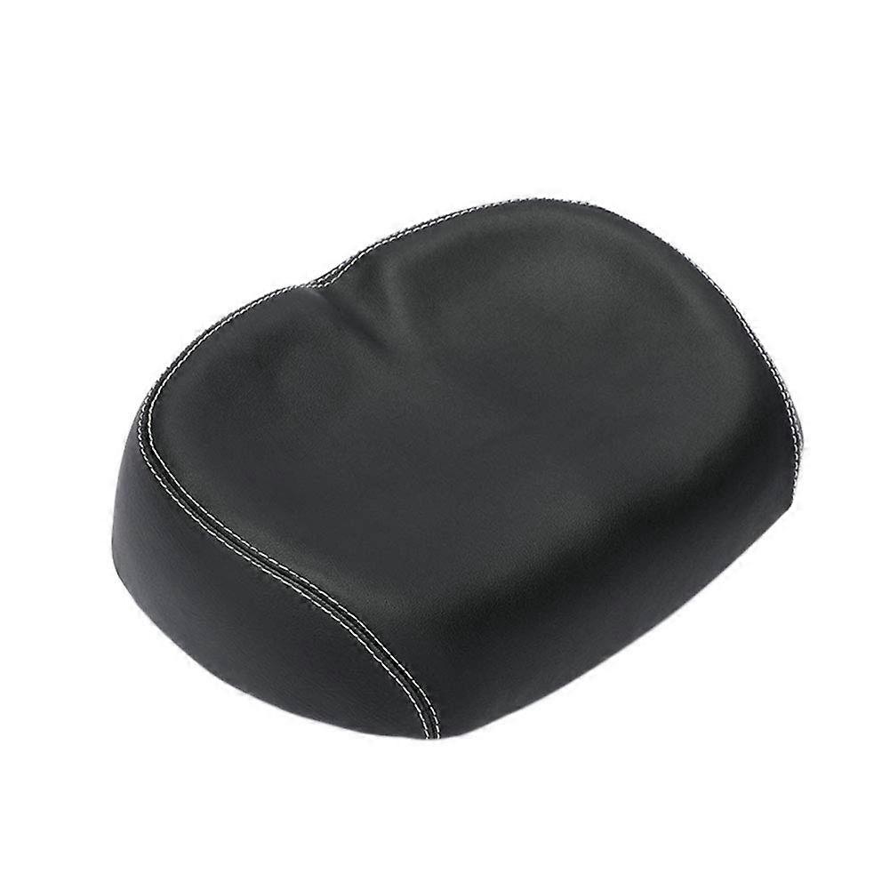 Bicycle Saddle Elastic Outdoor sy Install Cycling Cushion Comfortable Double Layer Wear Resistant Shock Absorb Wide Large Ergonomic