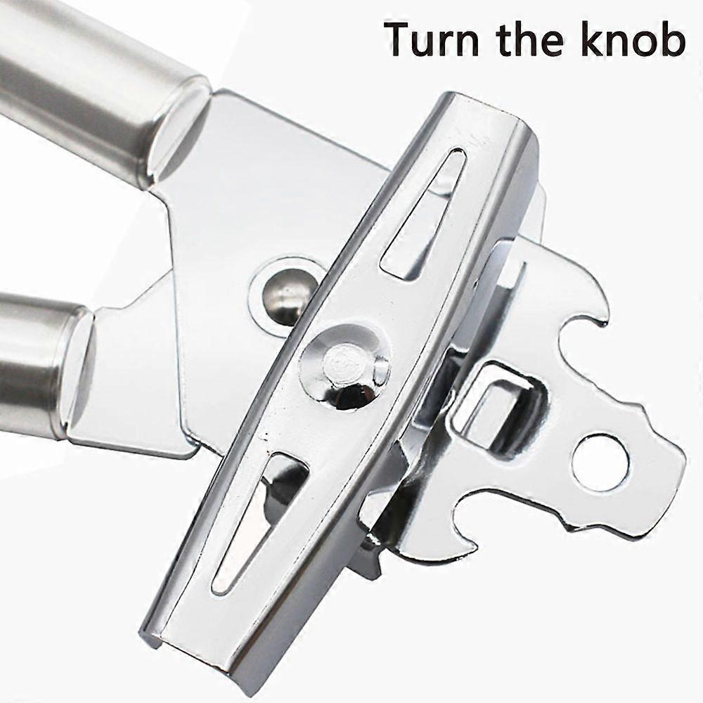 Can opener, 3-in-1 manual can opener, can opener, bottle opener and safety stainless steel lid opener, bottle opener