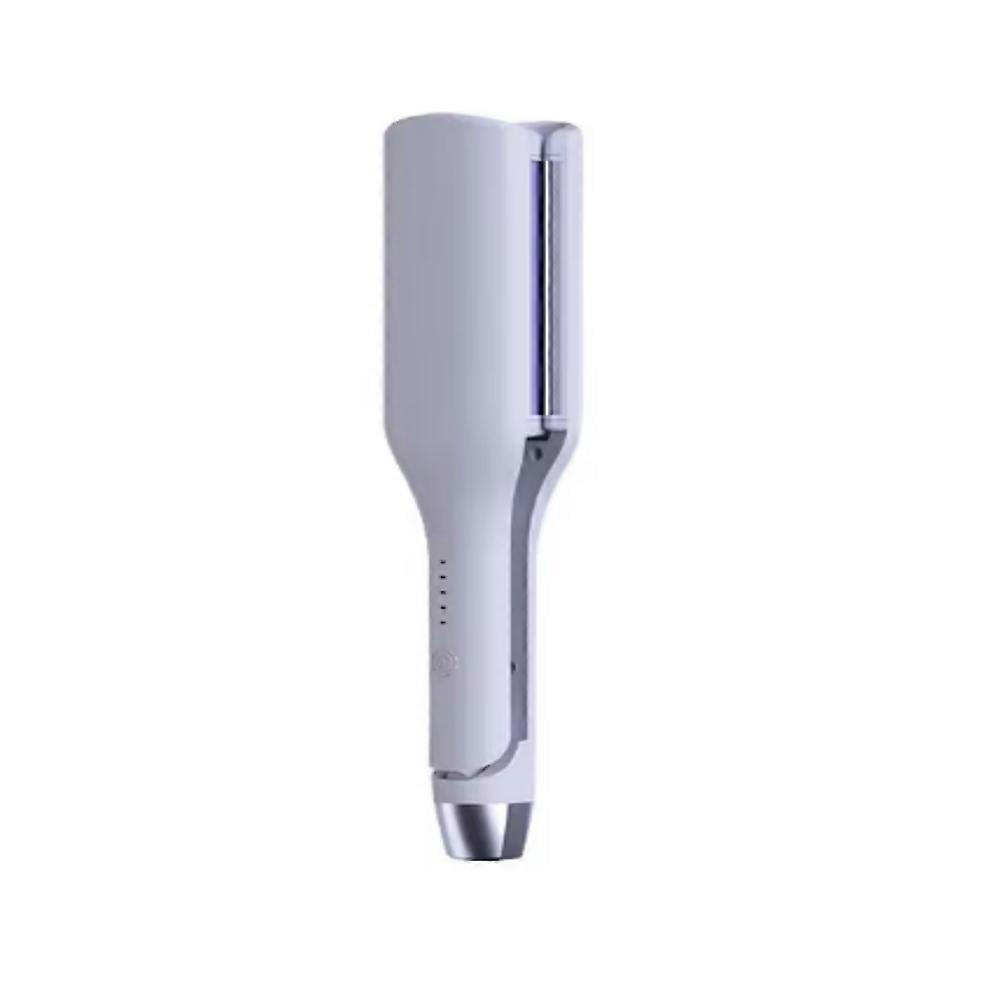 32mm Egg Shaped Curling Iron V-Shape Wave Pattern Negative Ion Water Wave Texture Damage Free Hair Styling Tool for Dormitory