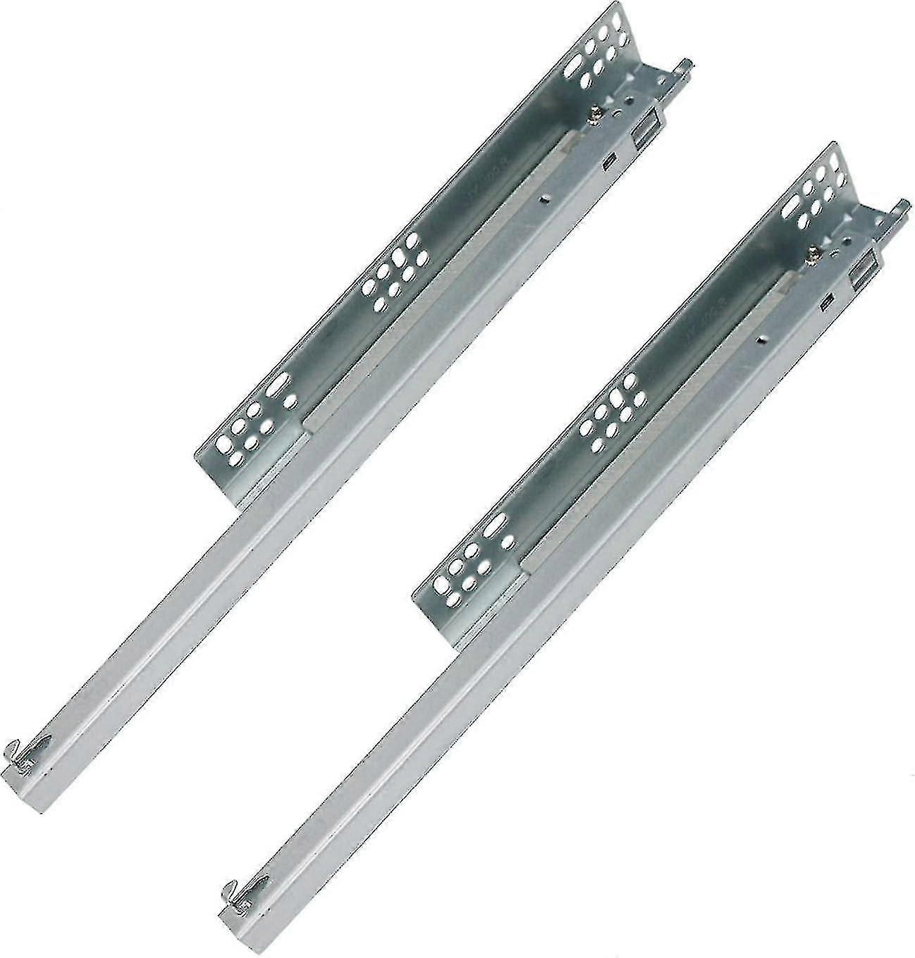 Drawer Slide,under-mount Concealed Self Soft Close Underconcealed Cabinet Furniture Drawer Runners (14 Inch)-e