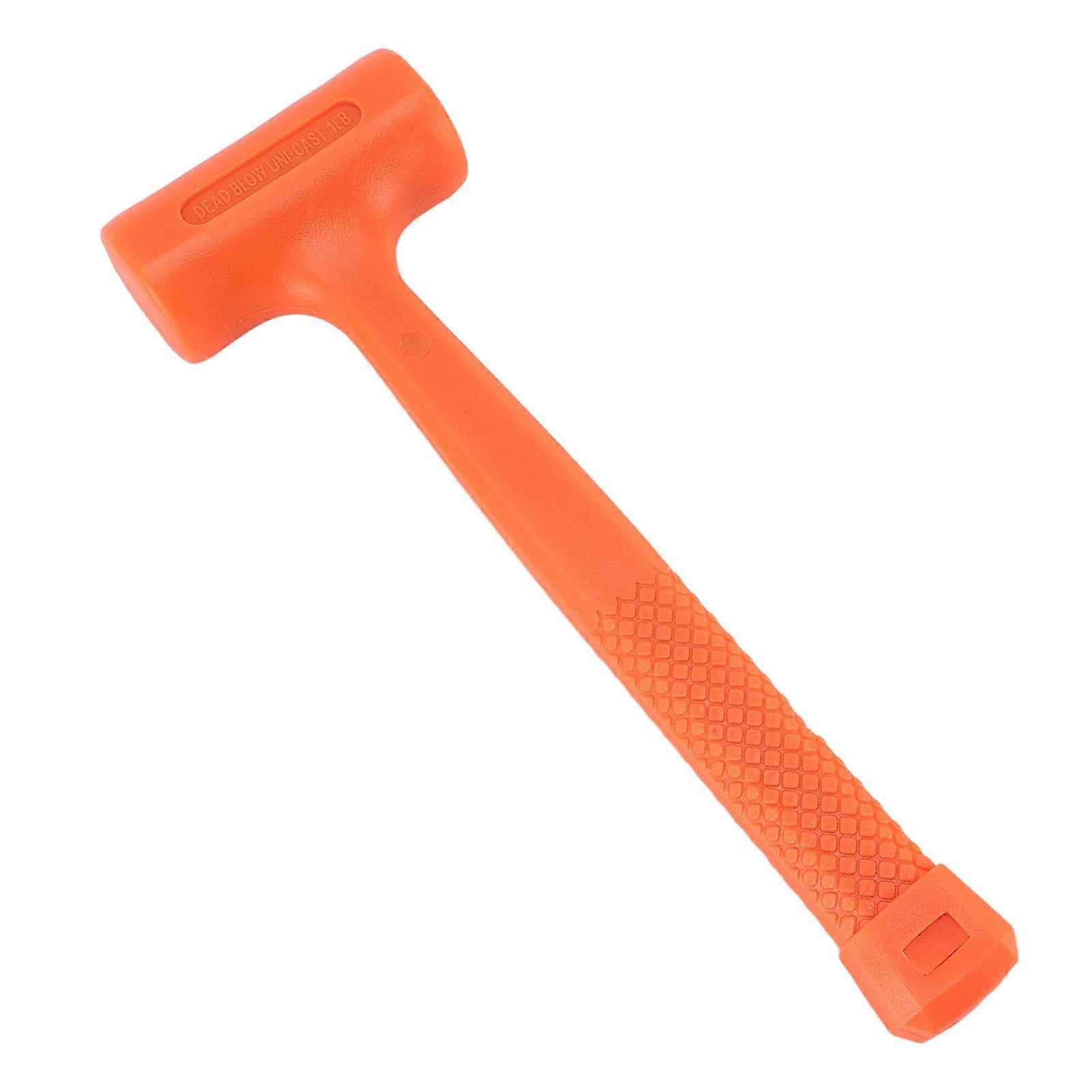Dead Blow Hammer, Rubber Deadblow Mallet, Dead Blow Hammer, Inelasticity Multifunctional Dual End Steel Core Deadblow Mallet