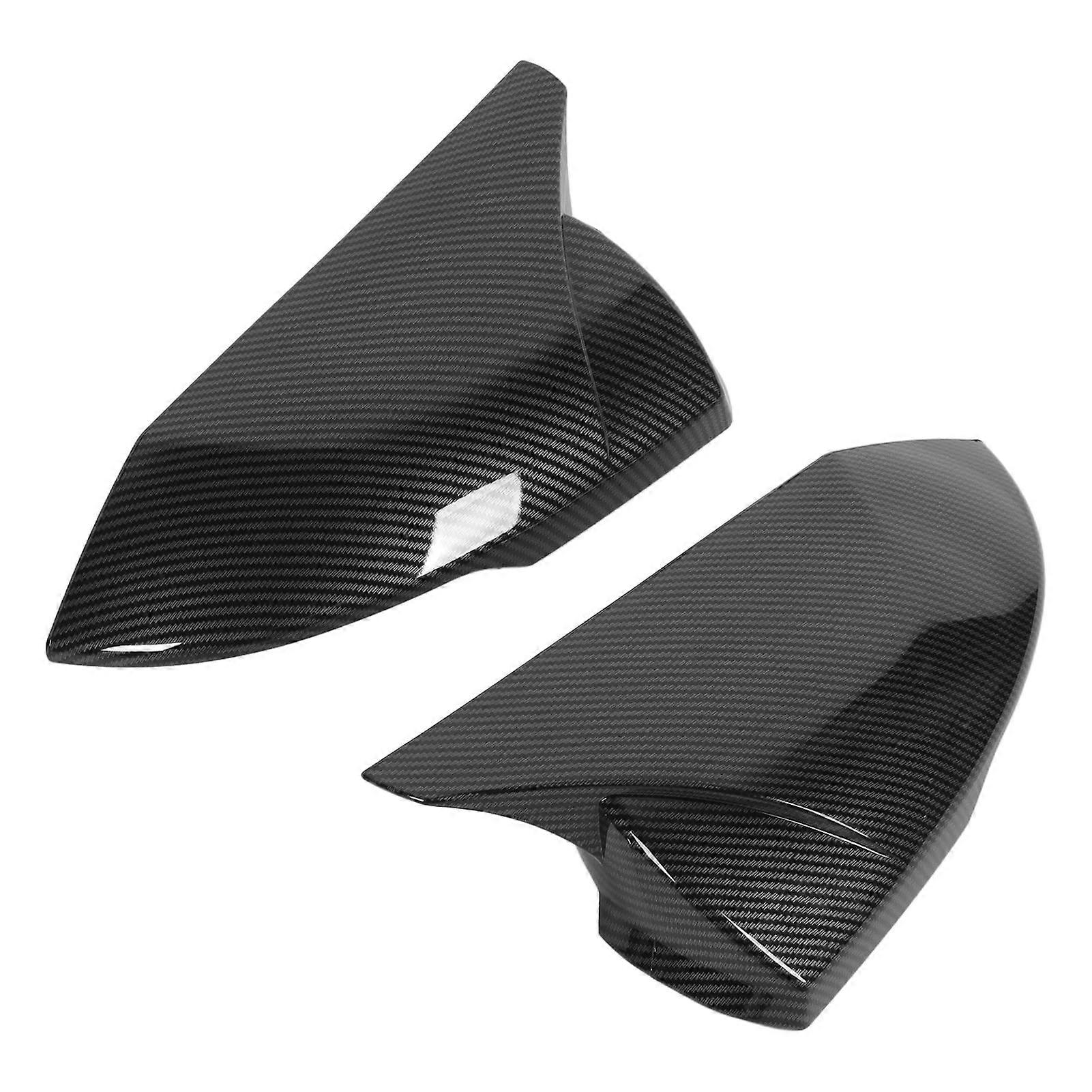 2 Pieces Mirror Cover Set L Right ABS Stylish Replacement Parts Suitable for 21 | Mirror T