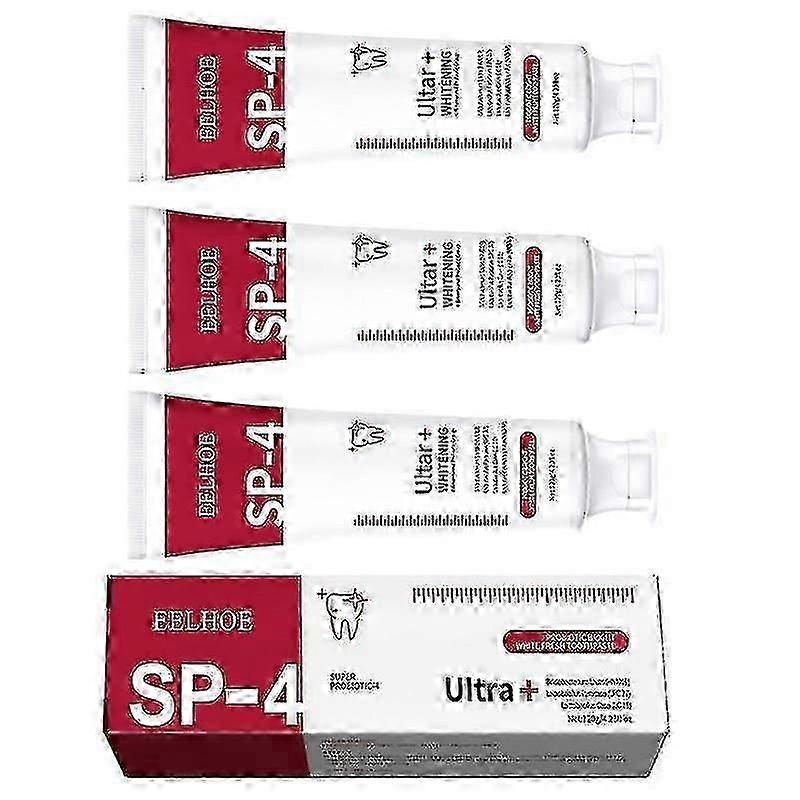 3pcs  Sp-4teeth Whitening Toothpaste Repair Bright W