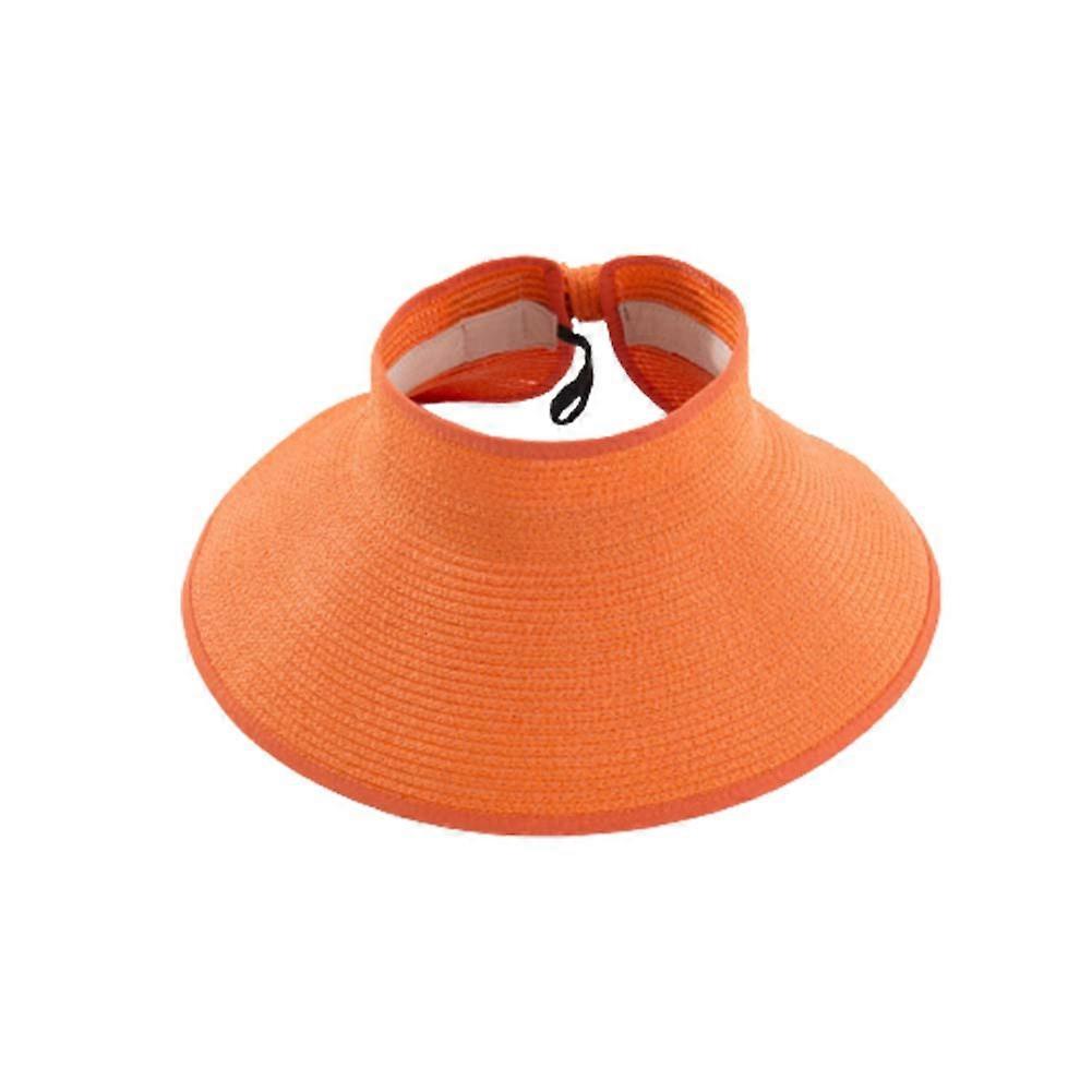 Women's Empty Top Sun Hat Portable All-match Sun Screen Hat for Camping
