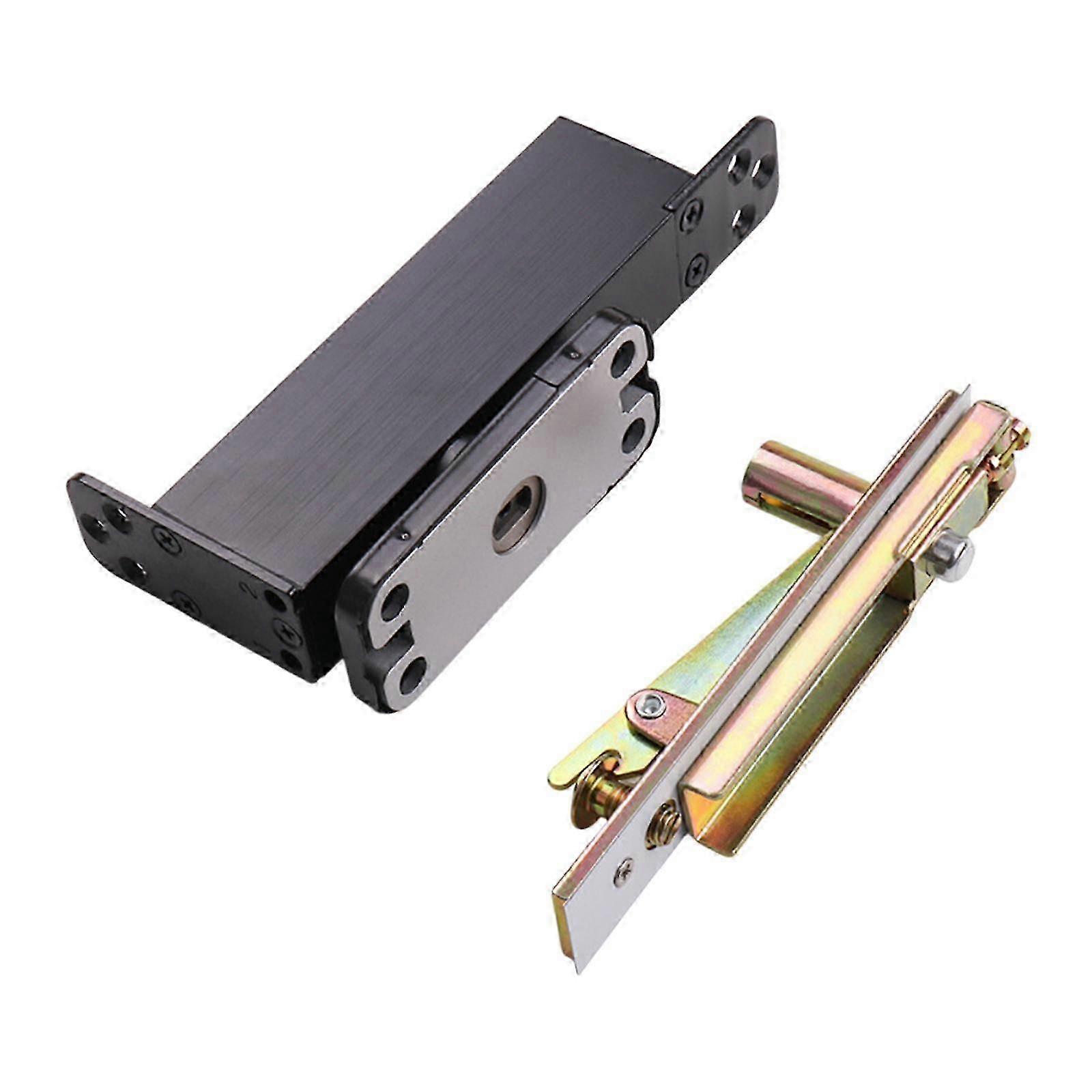 Automatic Door Closer with Invisible Top Bottom Pivot Hinge, Sturdy Design for Commercial Shopping Malls
