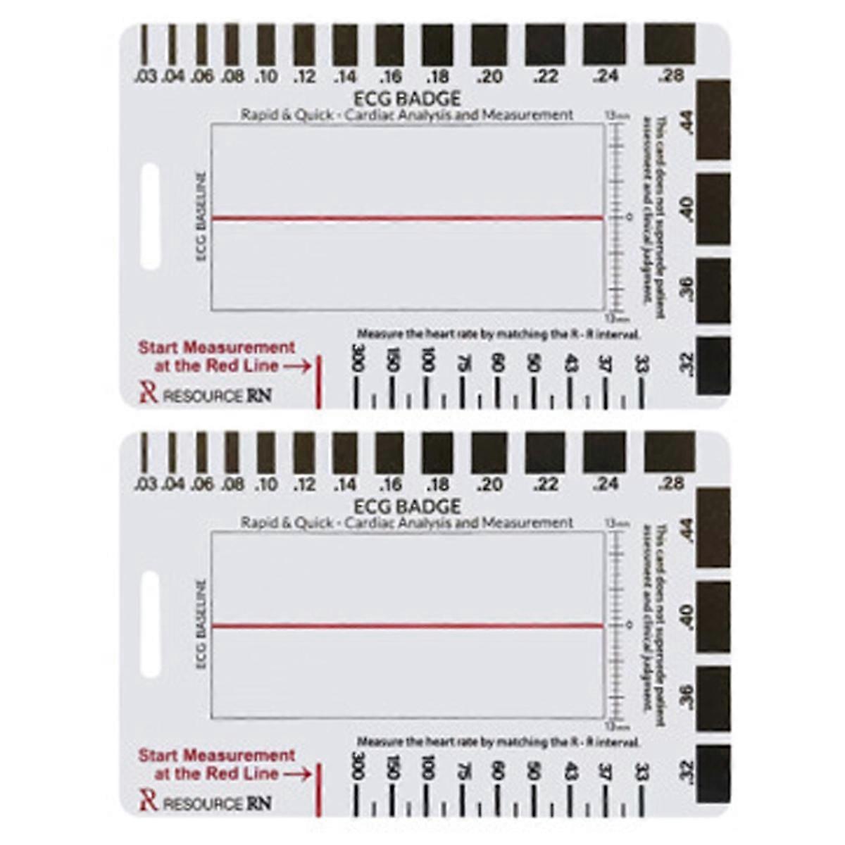 2pcs 7 Step Ruler Measurement Tool Transparent Caliper Portable