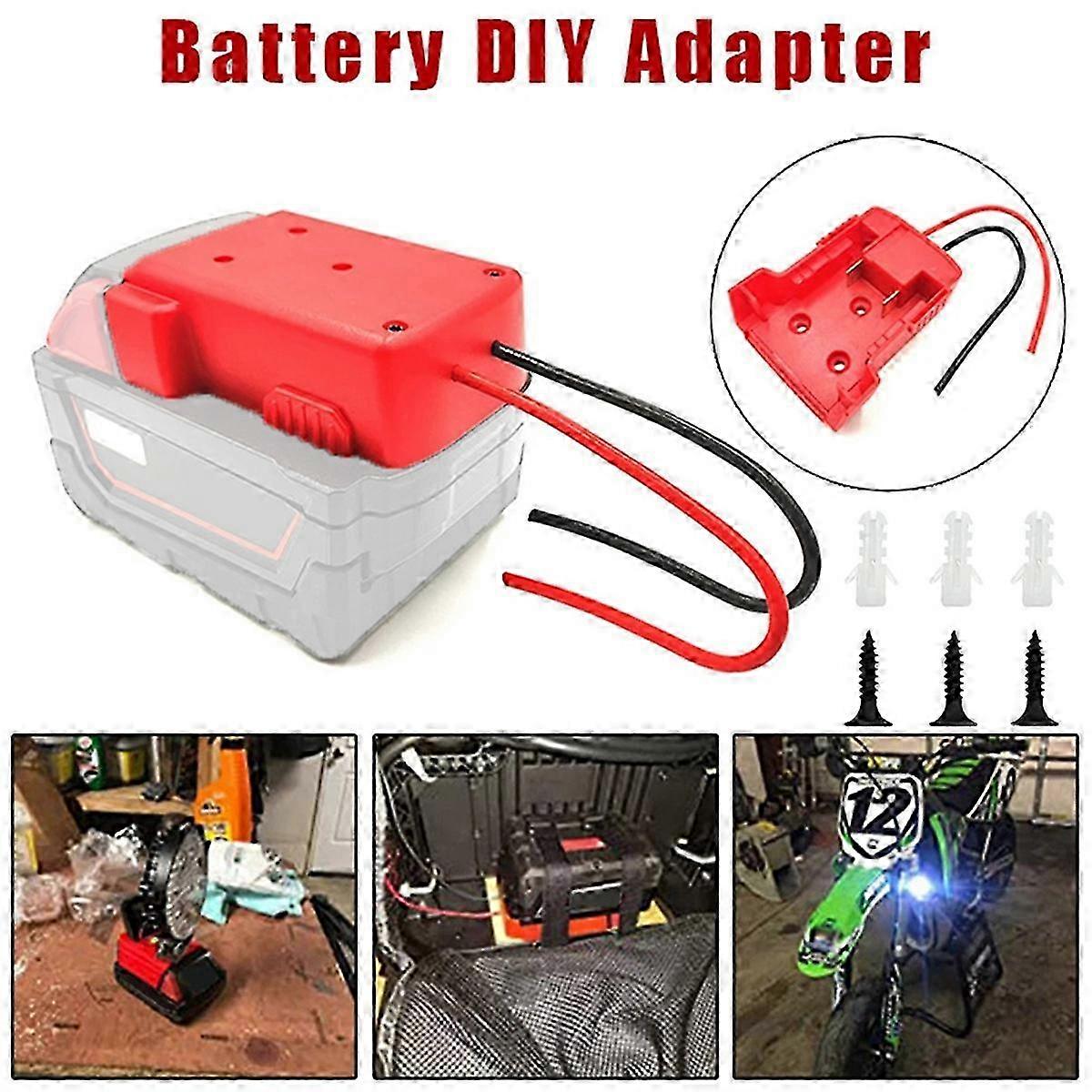Milwaukee 18V Battery Adapter Converter Designed for DIY Power Tool Use