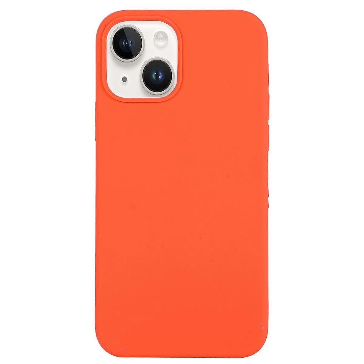 For iPhone 14 Solid Silicone Phone Case