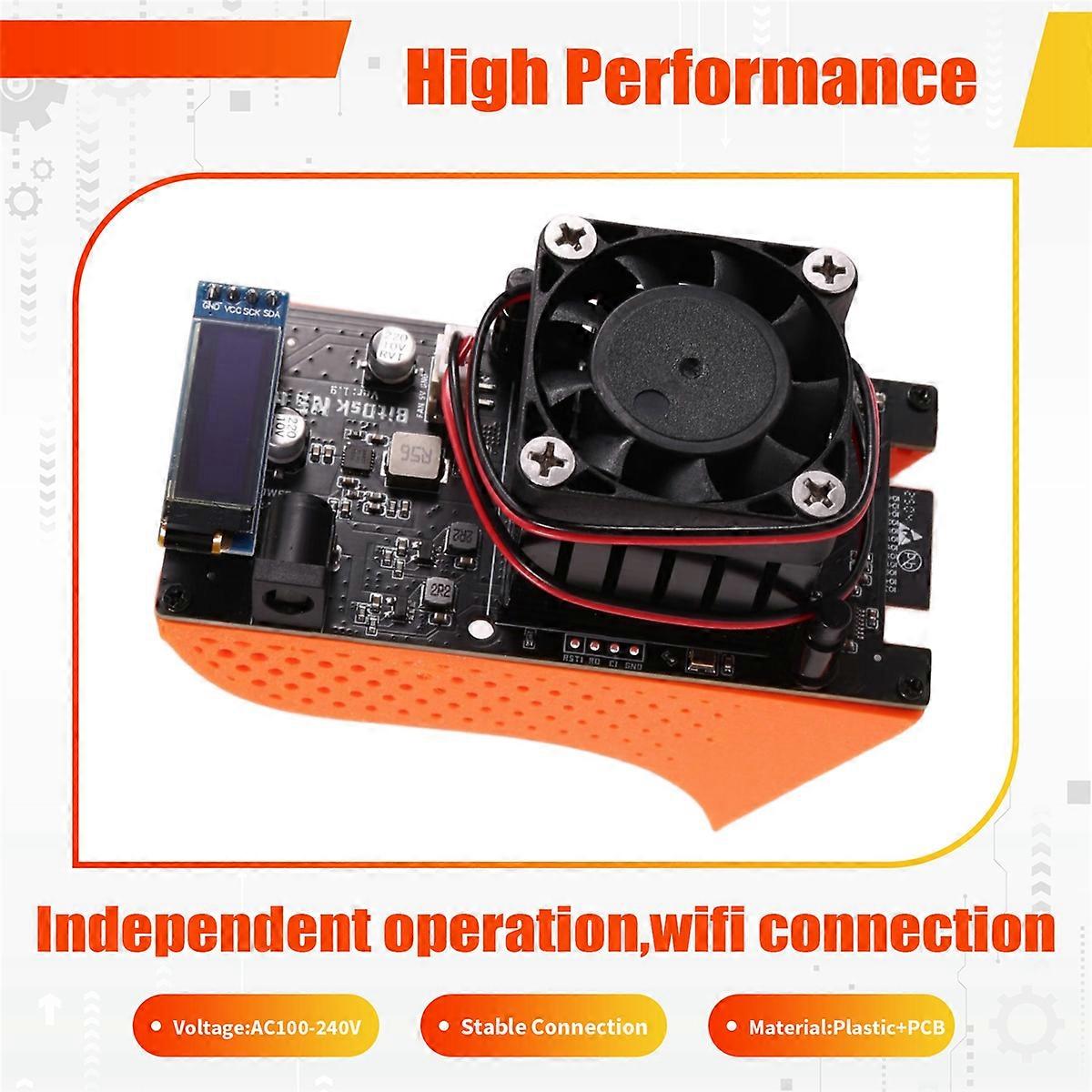 Minero BM1397 200Gh/S Bitcoin Solo Miner Autónomo BitDSK ASIC BTC Minero de  baja potencia Crypto