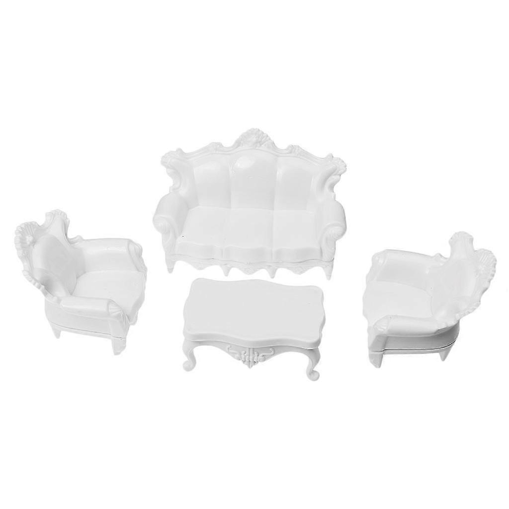 1:50 Scale Sofa Set Scene Table Crafts Decor