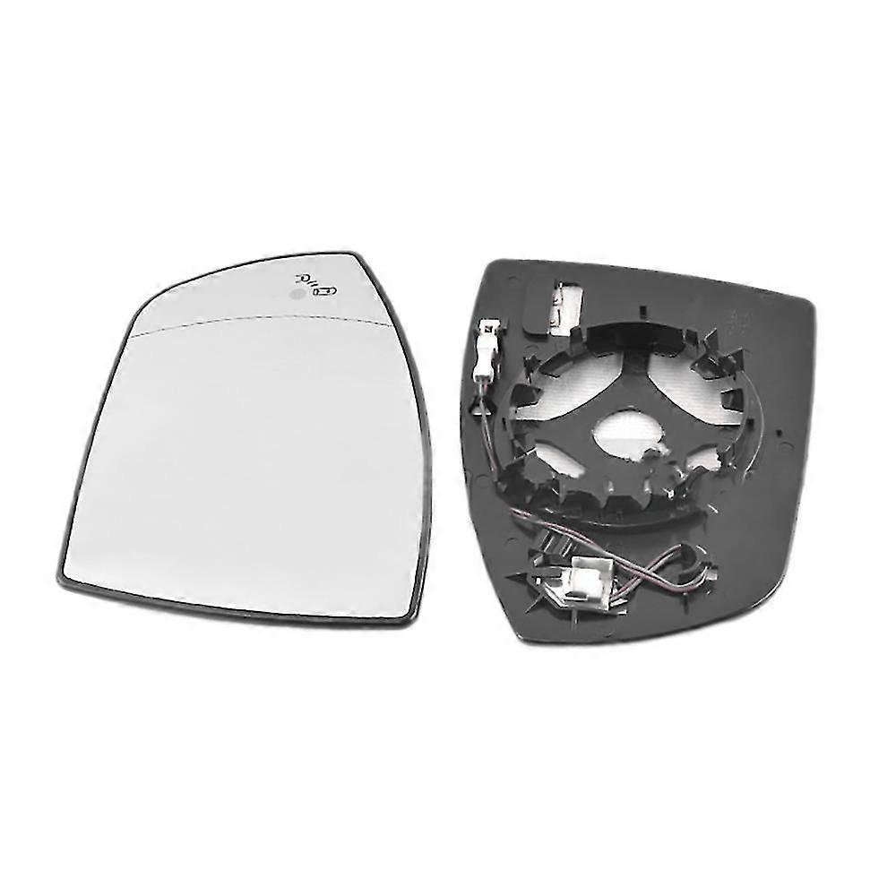 Outside Rearview Mirror Glass with Side Mirror Reflector Lens Heated Blindspot Assist for Escape Ku