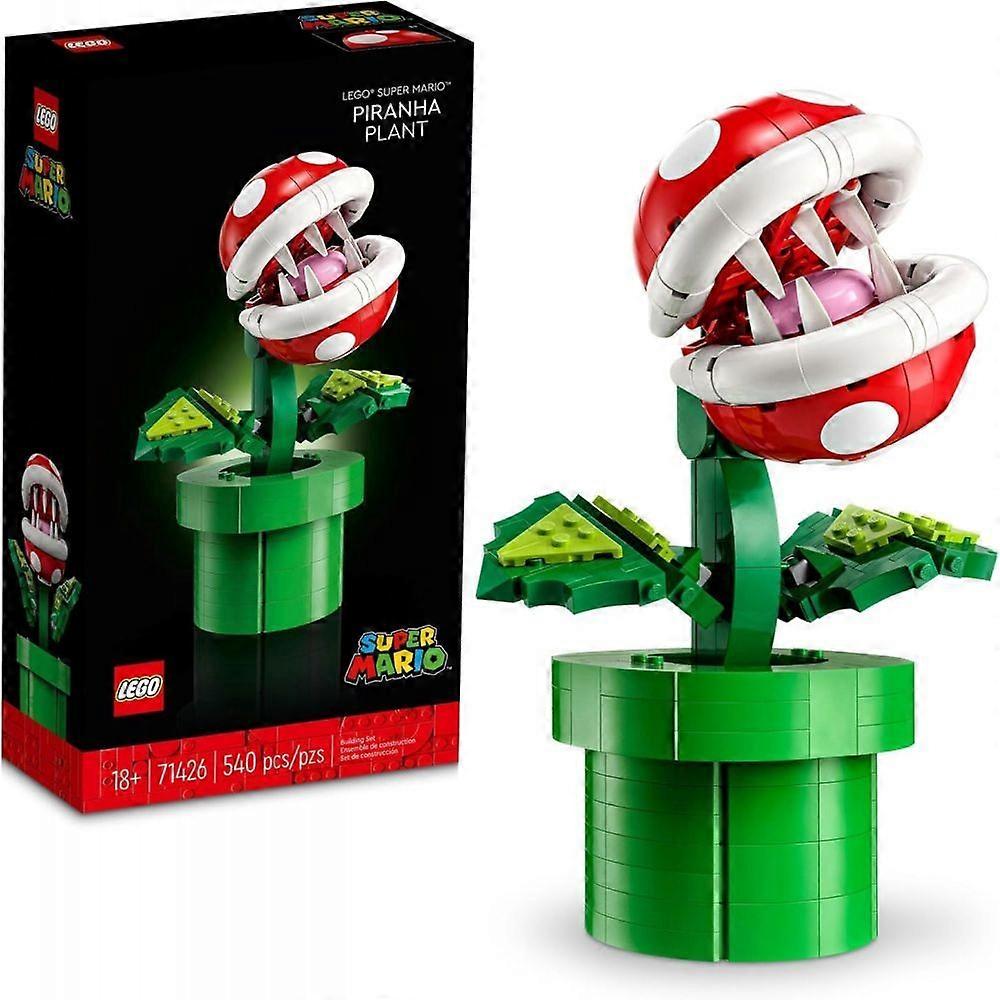 Super Mario Piranha Plant, Build and Display Super Mario Bros. Collectible, for Adults and Teens, Realistic Action Figures, Birthday Gift for Gamers a