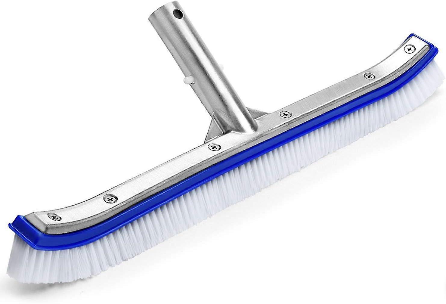 pcs Swimming Pool Brush Head Pool Brush Head Premium 45cm Aluminum Cleaning Brush for Pool, Spa, Tubs, Walls, Tiles, Floors
