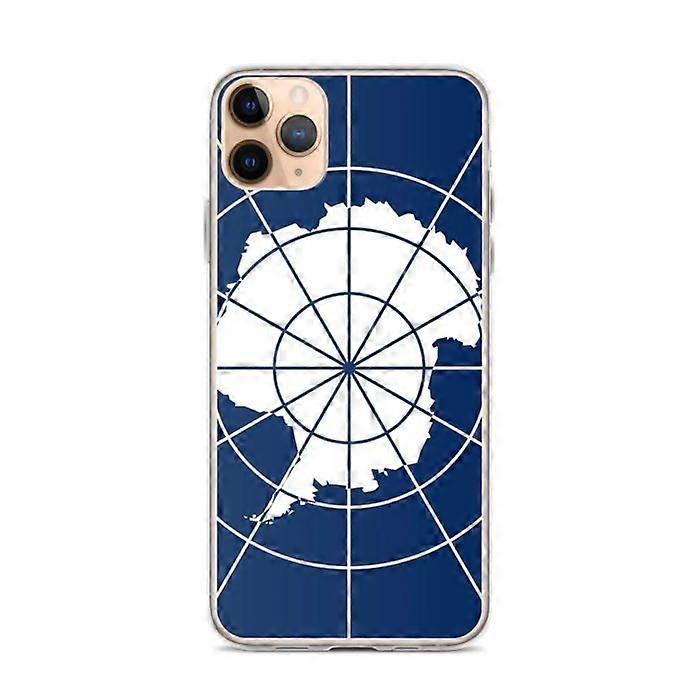 iPhone Case - Antarctic Flag - iPhone 11 Pro Max - Flexible - Transparent Plastic - Multicolor