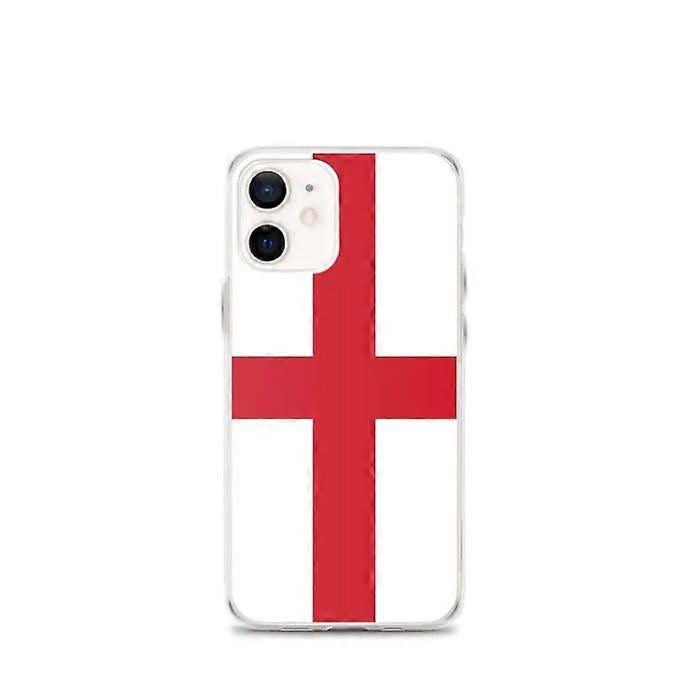 Phone Case - PIXELFORMA - England Flag - Compatible with iPhone 12 mini - Soft - Shockproof