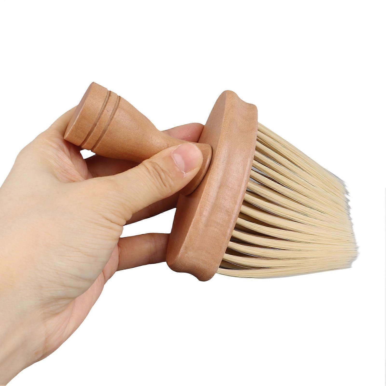 Double Sided Wood Cleaning Brush for Piano, Keyboard, Synthesizer - Dusting Brush with Easy Grip Handle, Scratch Resistant